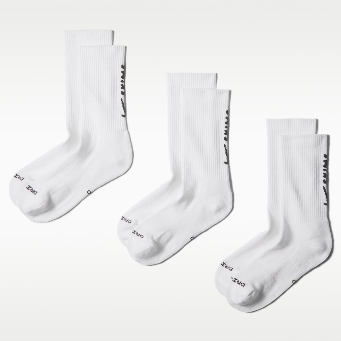 NikeSKIMS Dri-FIT Chaussettes mi-mollet Dri-FIT pour femme (3 paires)