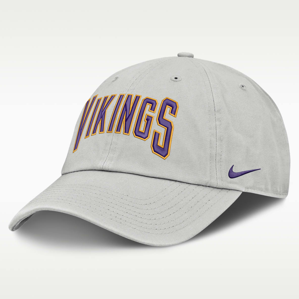 Minnesota Vikings Primetime Club Arched Men's Nike NFL Adjustable Hat