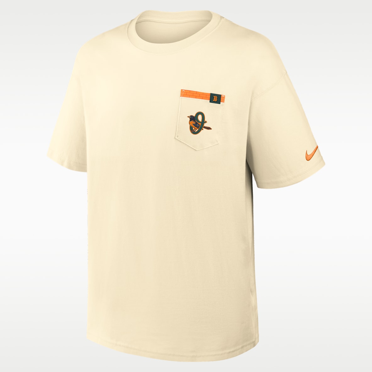 Baltimore Orioles City Connect 2-Hit Max90 Pocket Men's Nike MLB T-Shirt