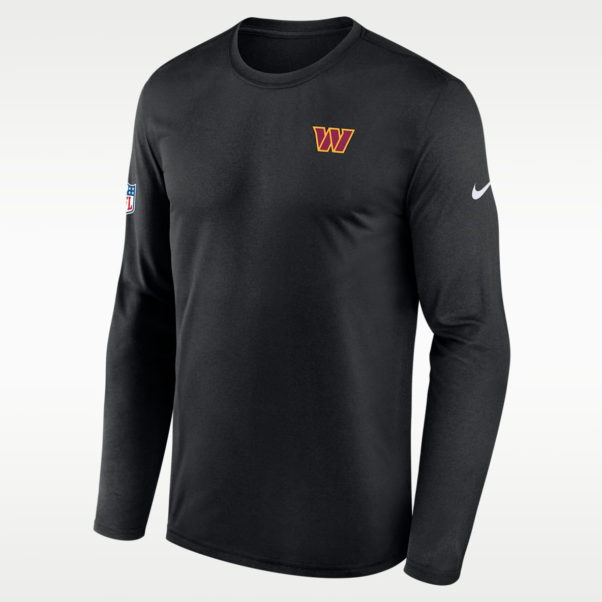 Washington Commanders Legend Small Logo Men's Nike Dri-FIT NFL Long-Sleeve T-Shirt