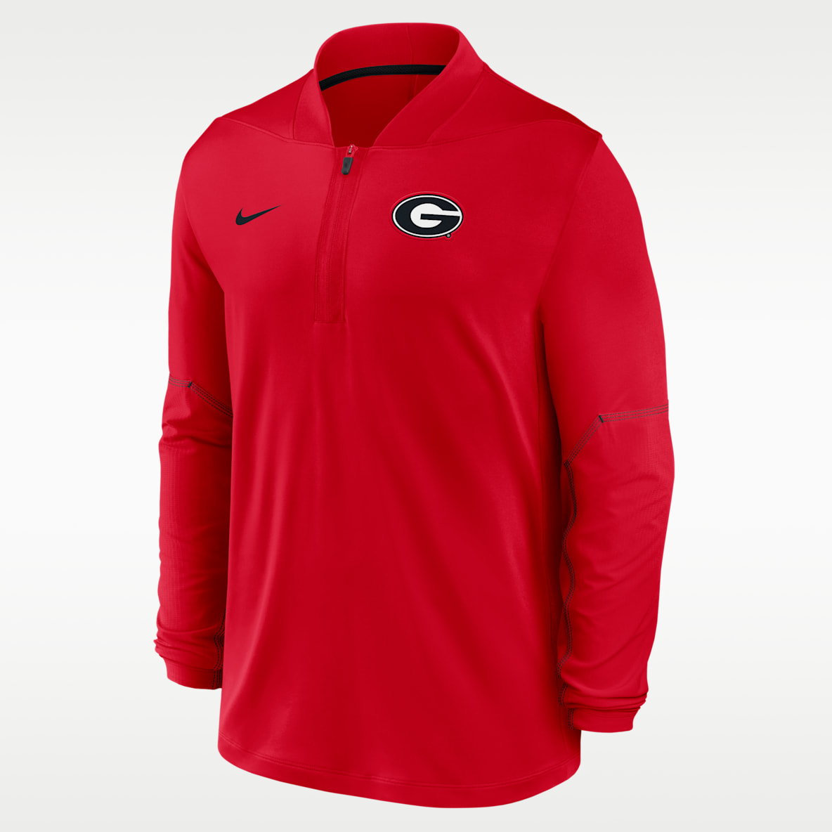 Georgia Sideline Men's Nike Dri-FIT College 1/2-Zip Top