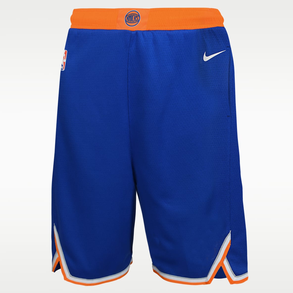 New York Knicks Swingman Icon Edition Big Kids' Nike Dri-FIT Basketball Replica Shorts