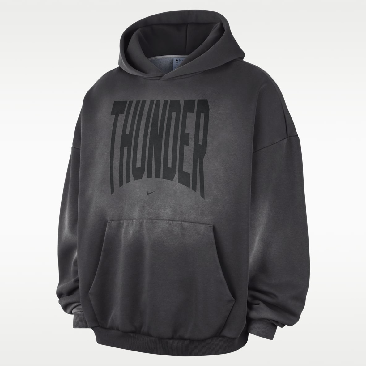 Oklahoma City Thunder Standard Issue Men's Therma-FIT Fleece Basketball Pullover Hoodie