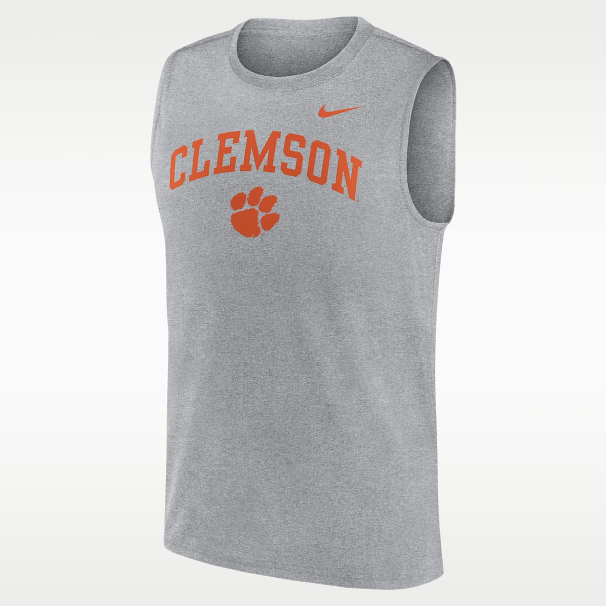 Clemson Primetime Arch Legend Men's Nike Dri-FIT College Muscle Tank Top