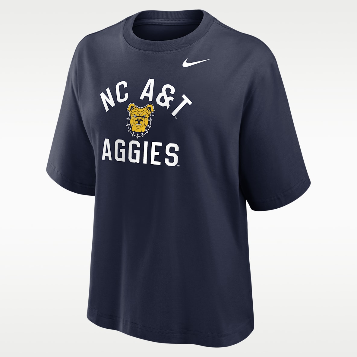 Nike College (North Carolina A&T University) Women's Boxy T-Shirt