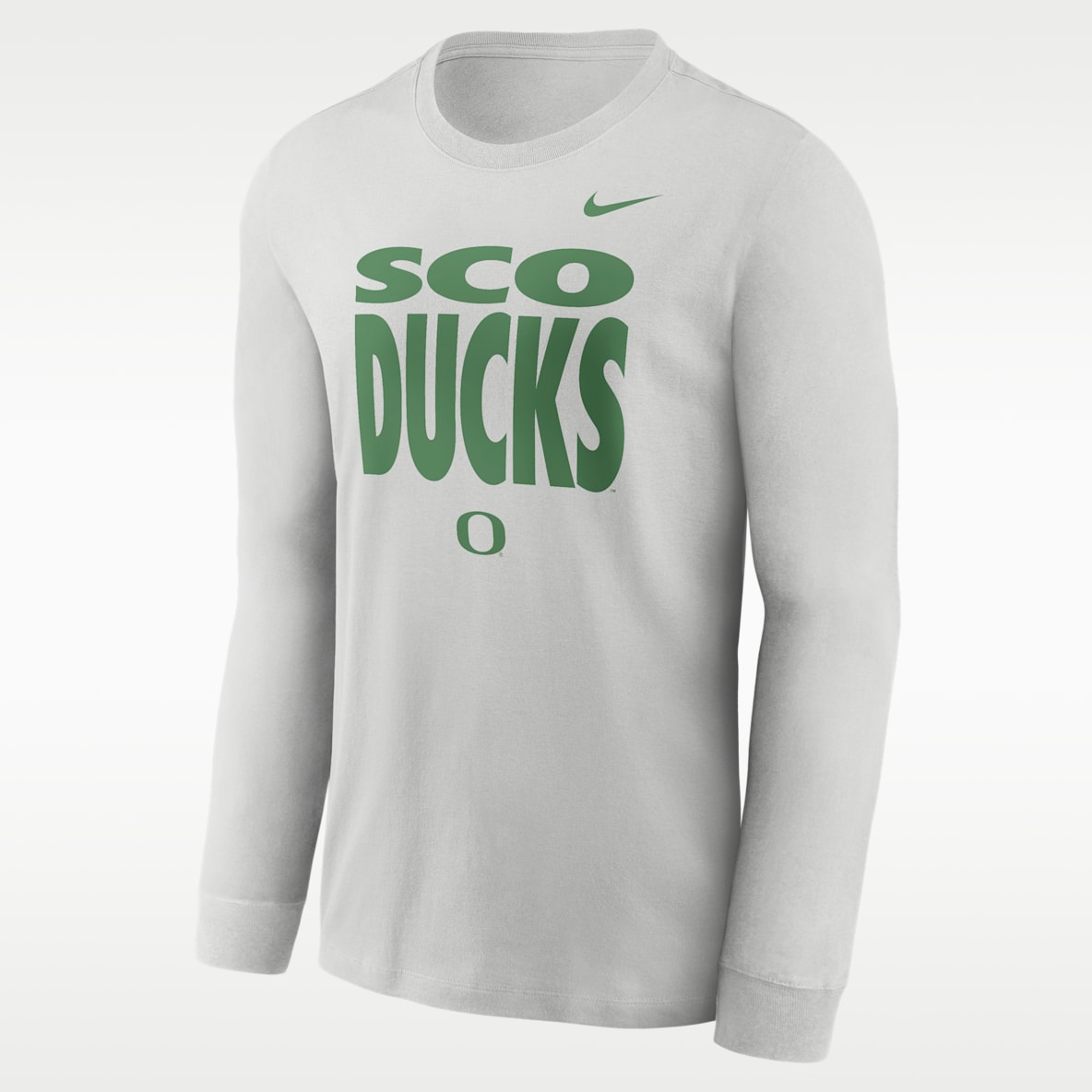 Oregon Sideline Slogan Men's Nike Dri-FIT College Long-Sleeve T-Shirt