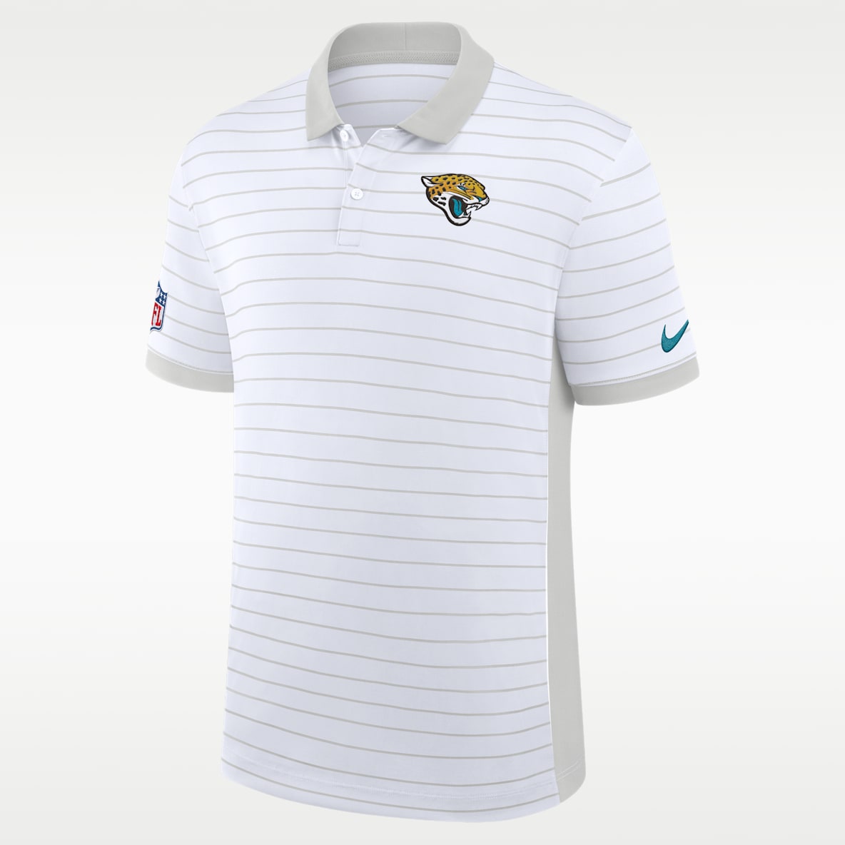 Jacksonville Jaguars Sideline Victory Stripe Polo Nike Dri-FIT de la NFL para hombre