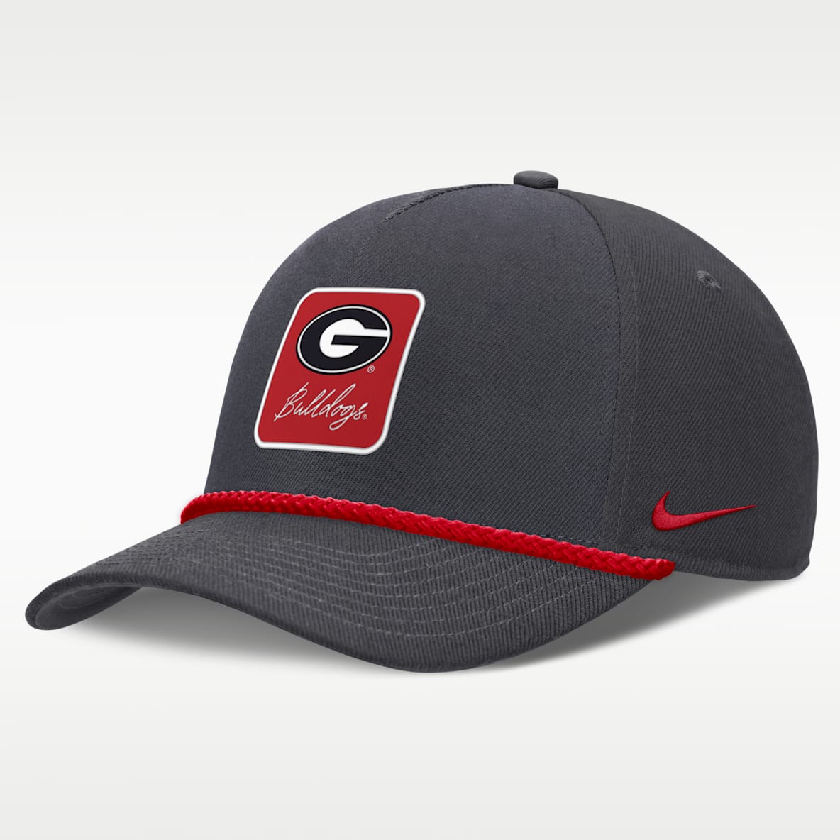 Georgia Legacy Letter Rise Men's Nike Dri-FIT College A-Frame Adjustable Hat