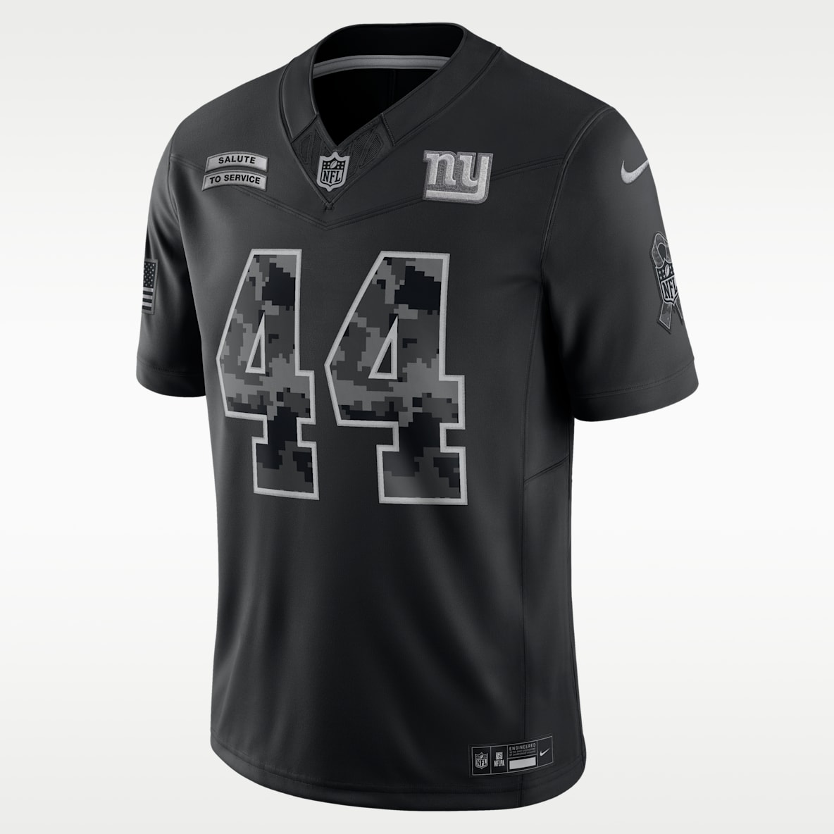 Cam Skattebo New York Giants Salute to Service Men's Nike Dri-FIT NFL Limited Jersey