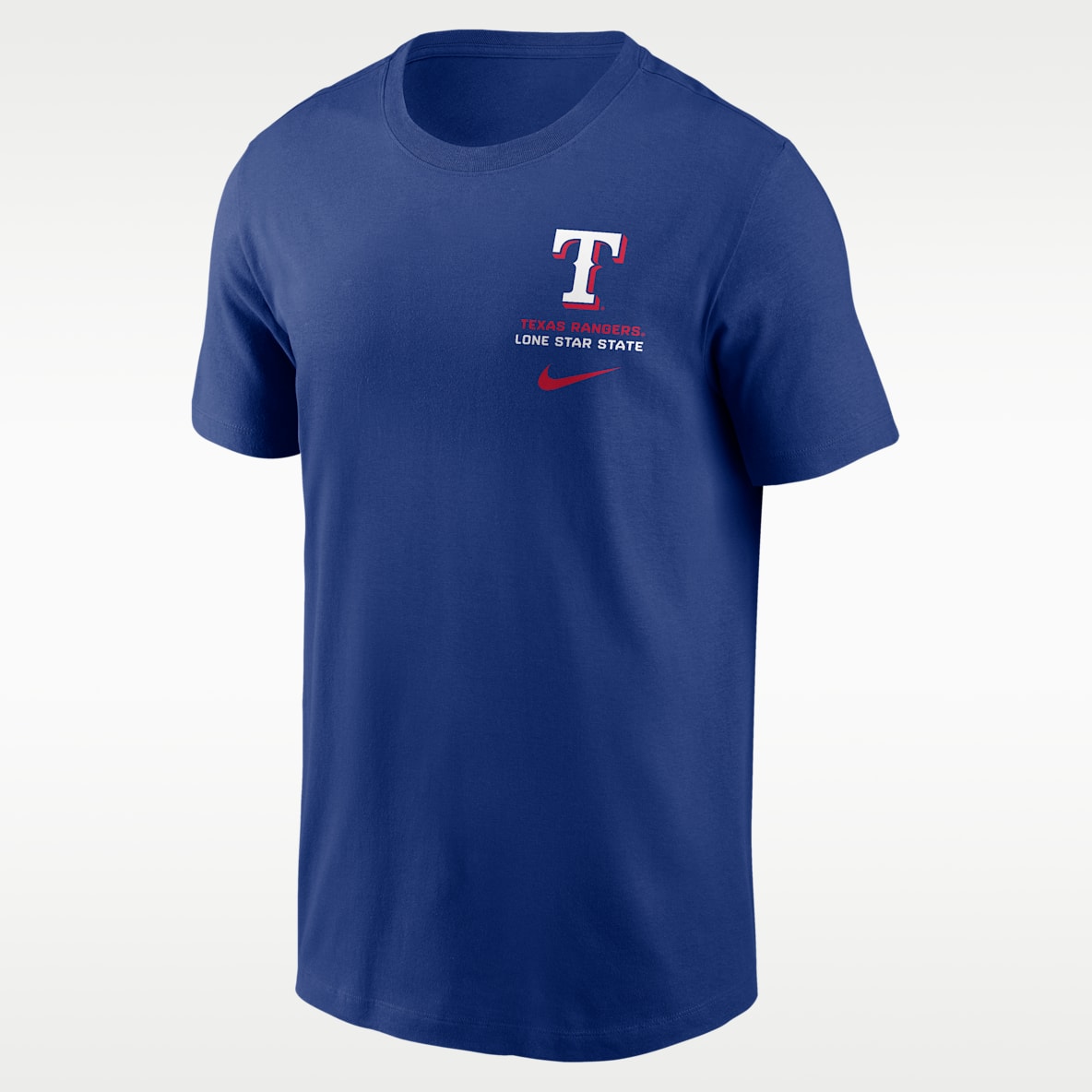 Texas Rangers 2-Hit Men's Nike MLB T-Shirt