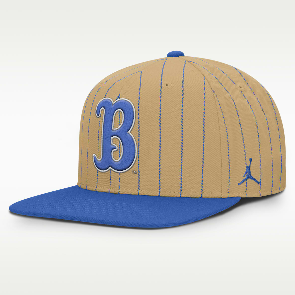 UCLA Primetime Pin Stripe 2-Tone Gorra universitaria marca Jordan Dri-FIT ajustable para hombre