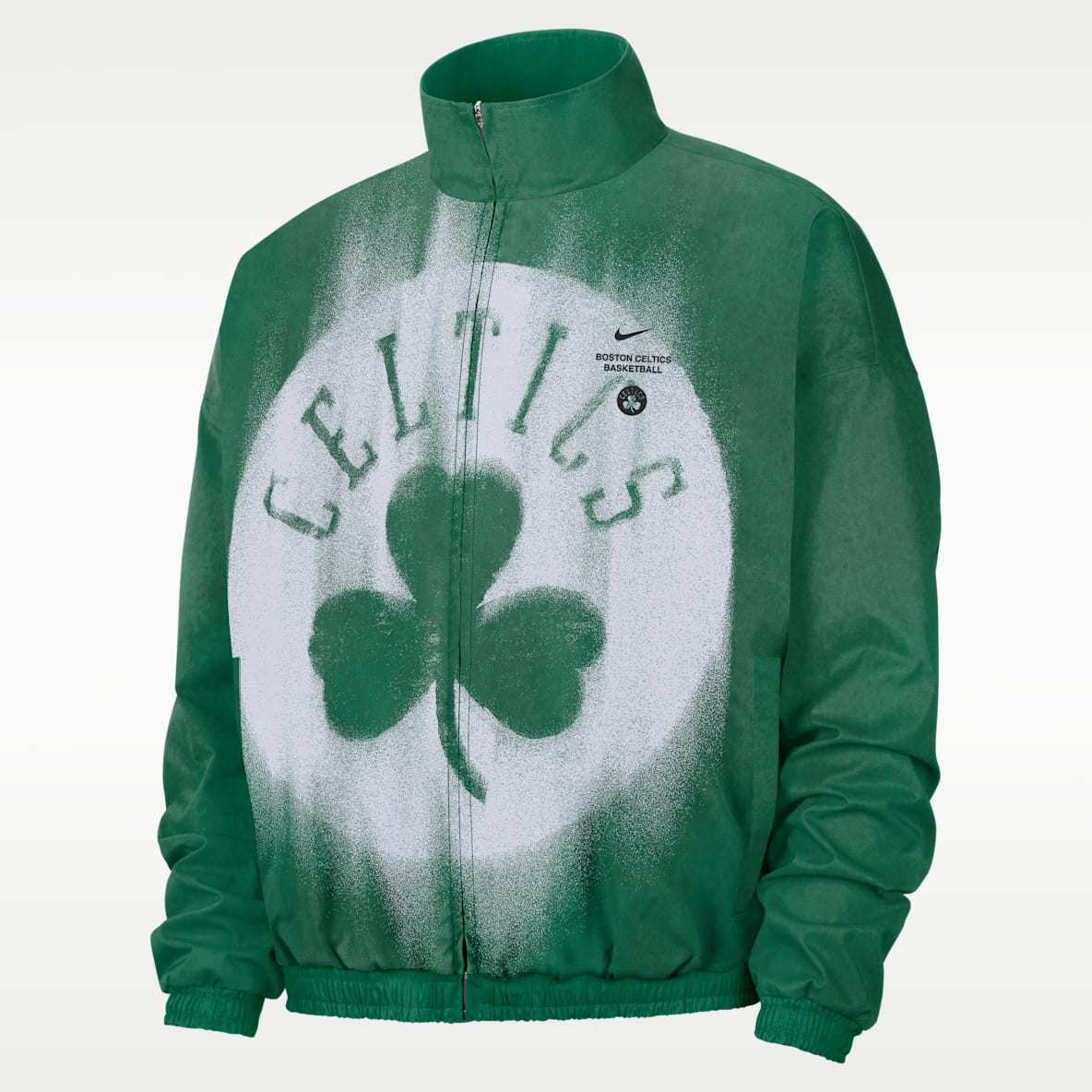 Boston Celtics Nike Standard Issue Men's Woven Basketball Jacket