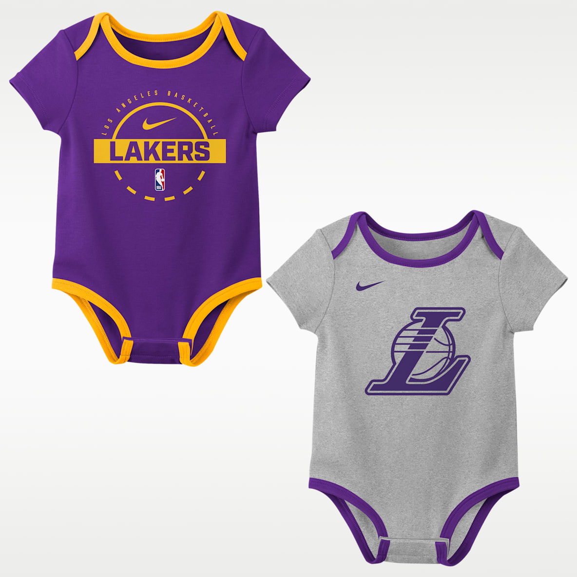 Los Angeles Lakers Baby NBA Bodysuits (2-Pack)