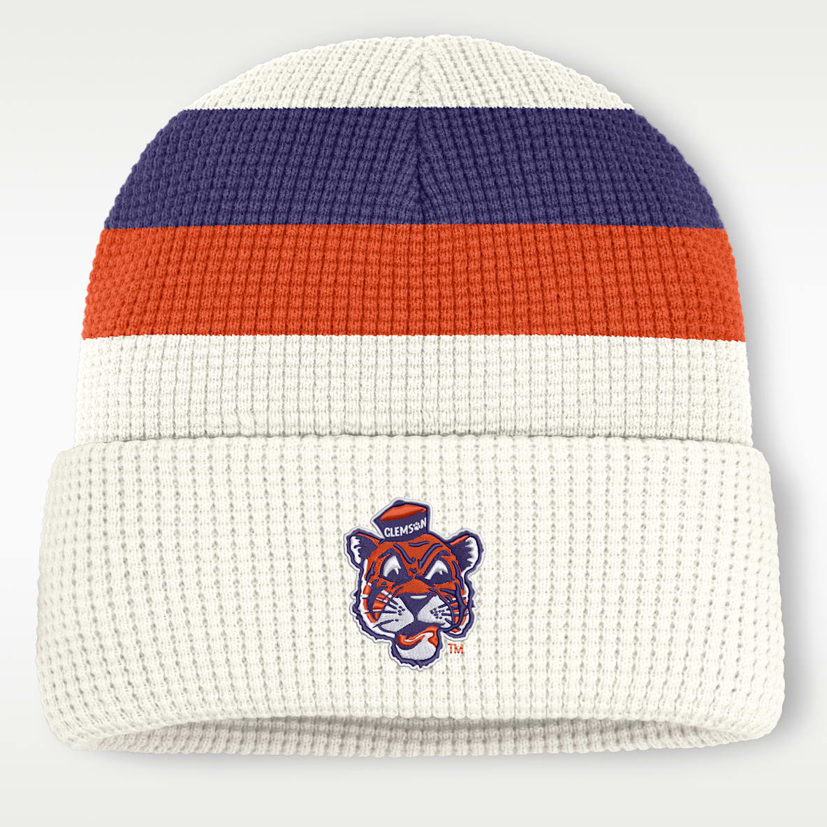 Clemson Gorro con dobladillo universitario Nike para hombre