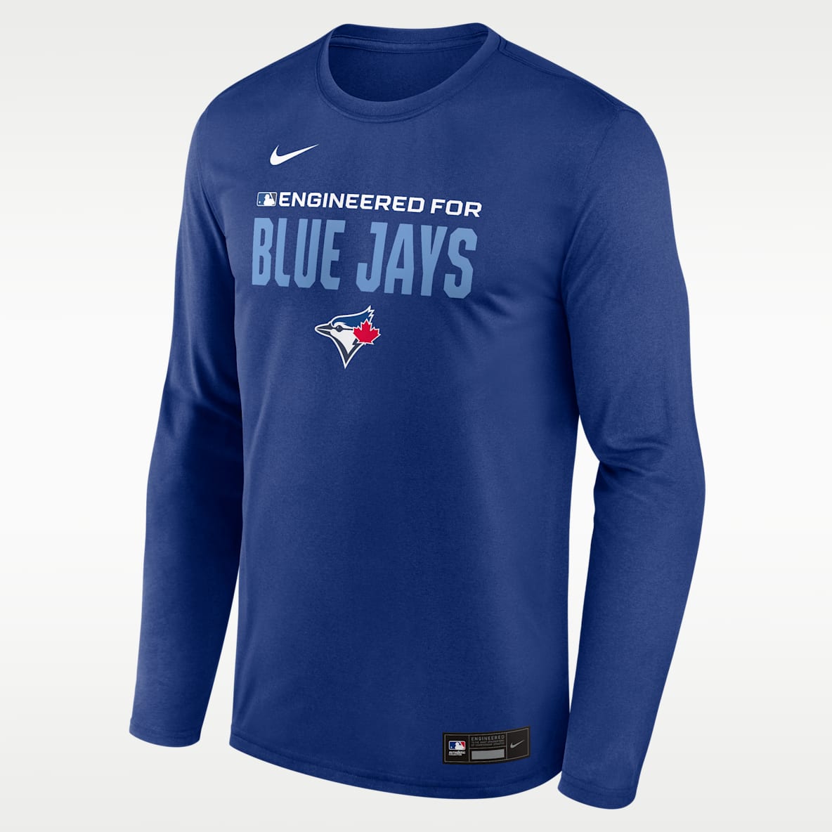 Toronto Blue Jays Authentic Collection Team Issue Men's Nike Dri-FIT MLB Long-Sleeve T-Shirt