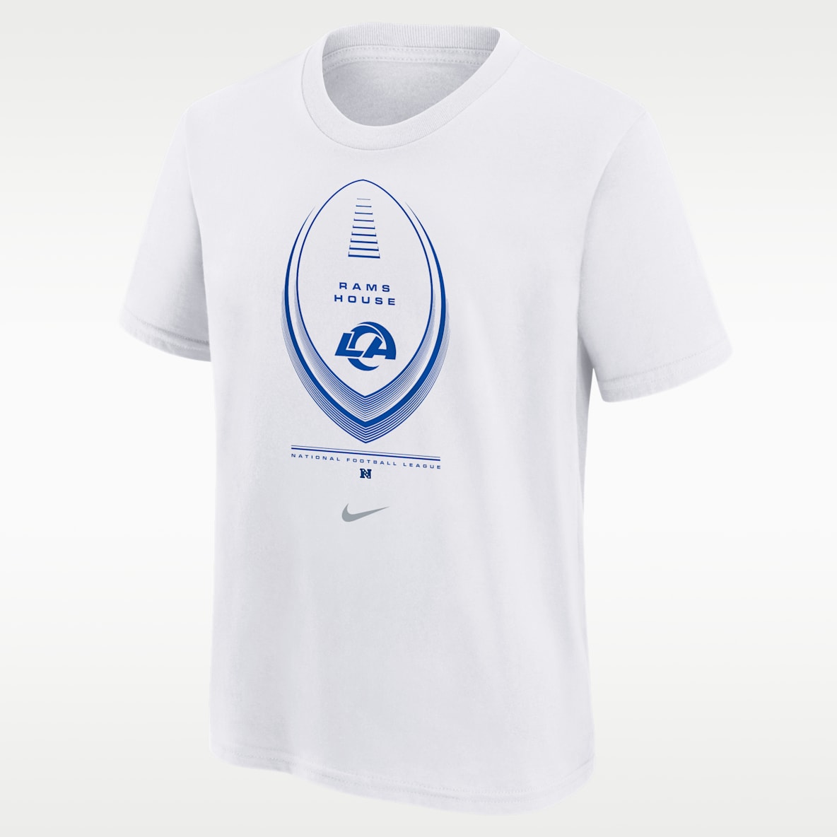 Los Angeles Rams Icon Legend Edition Playera Nike Dri-FIT de la NFL para niños talla grande