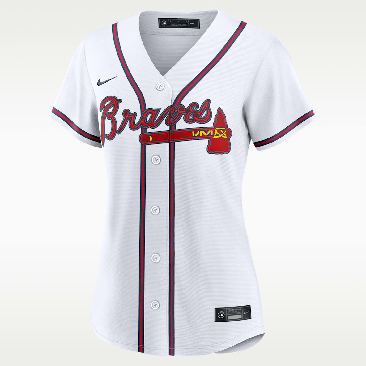 Atlanta Braves Jersey Nike de la MLB Replica para mujer