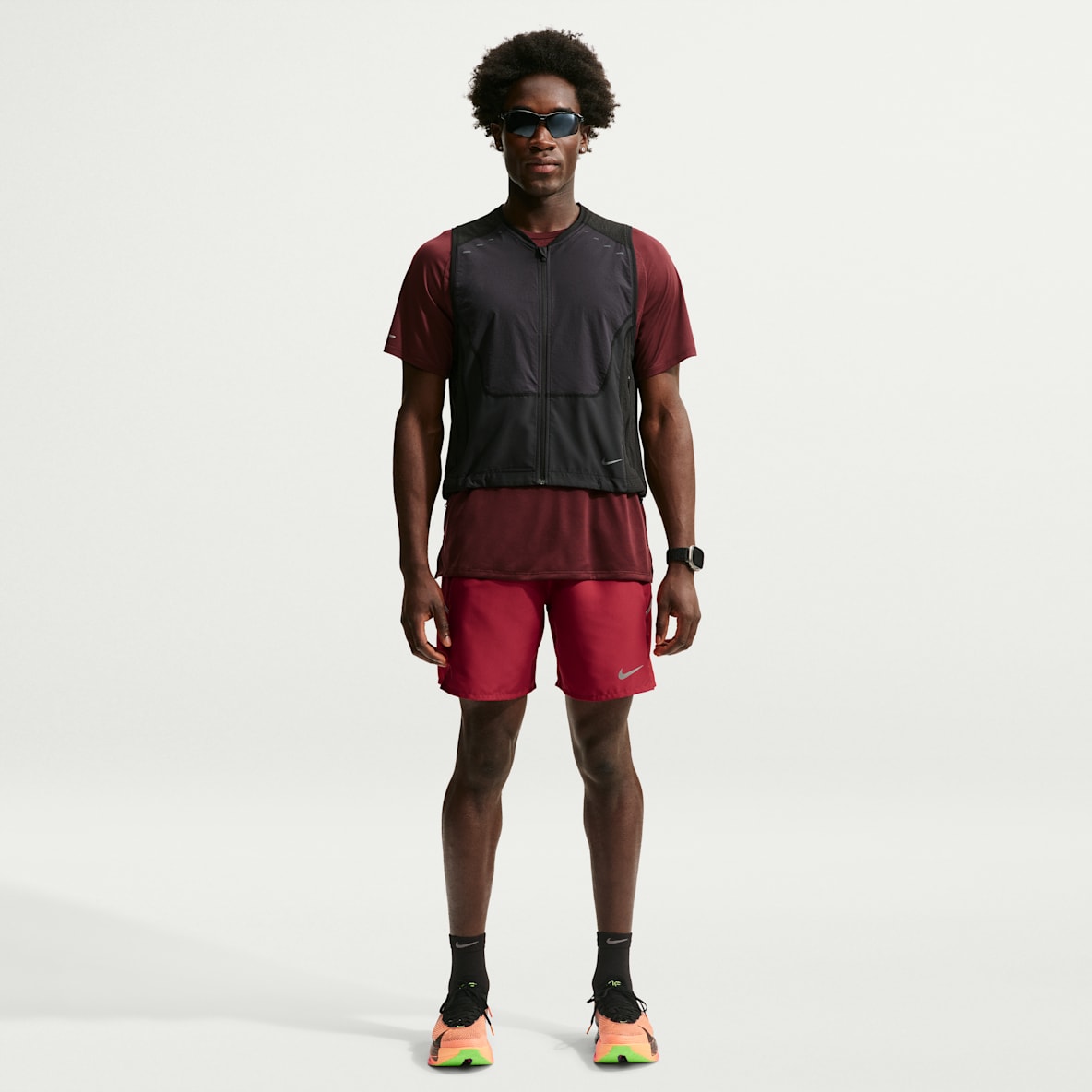 Nike Miler Męskie spodenki do biegania z wszytą bielizną 18 cm Dri-FIT