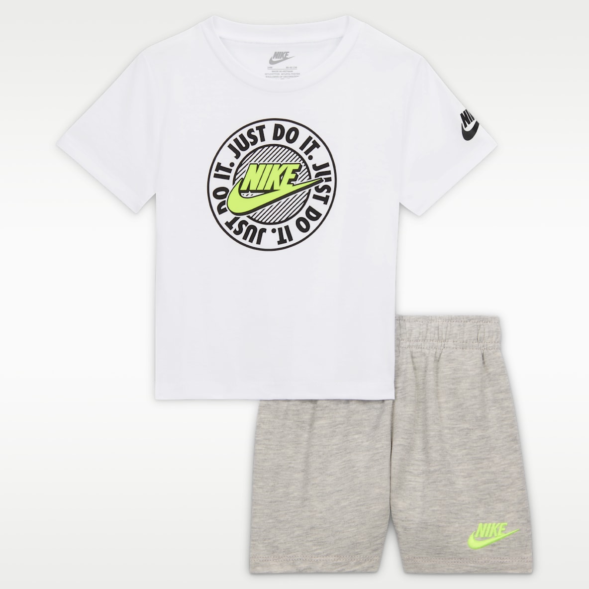Nike Sportswear Conjunto de 2 piezas con shorts de French Terry para bebé