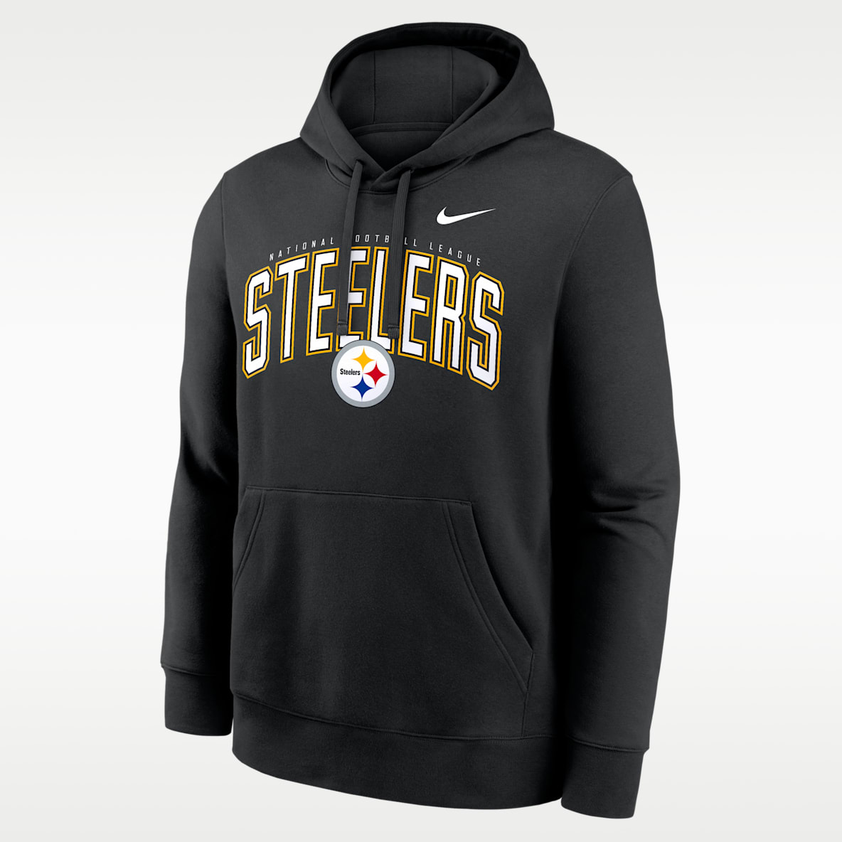 Pittsburgh Steelers Club Men's Nike NFL Pullover Hoodie