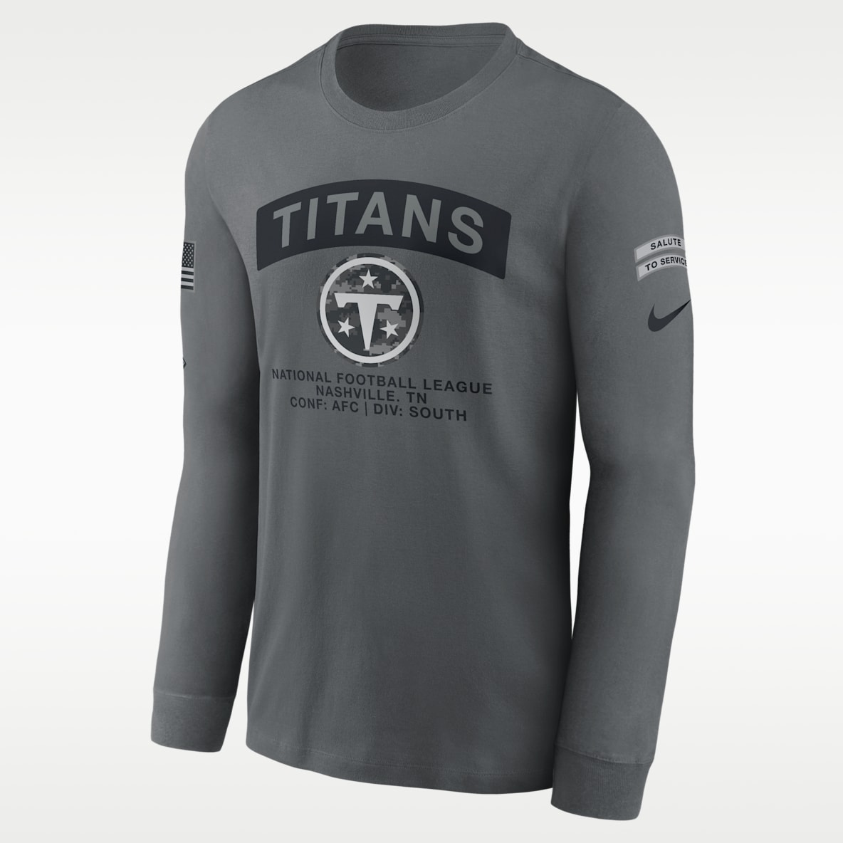 Tennessee Titans Salute to Service Men's Nike NFL Long-Sleeve T-Shirt