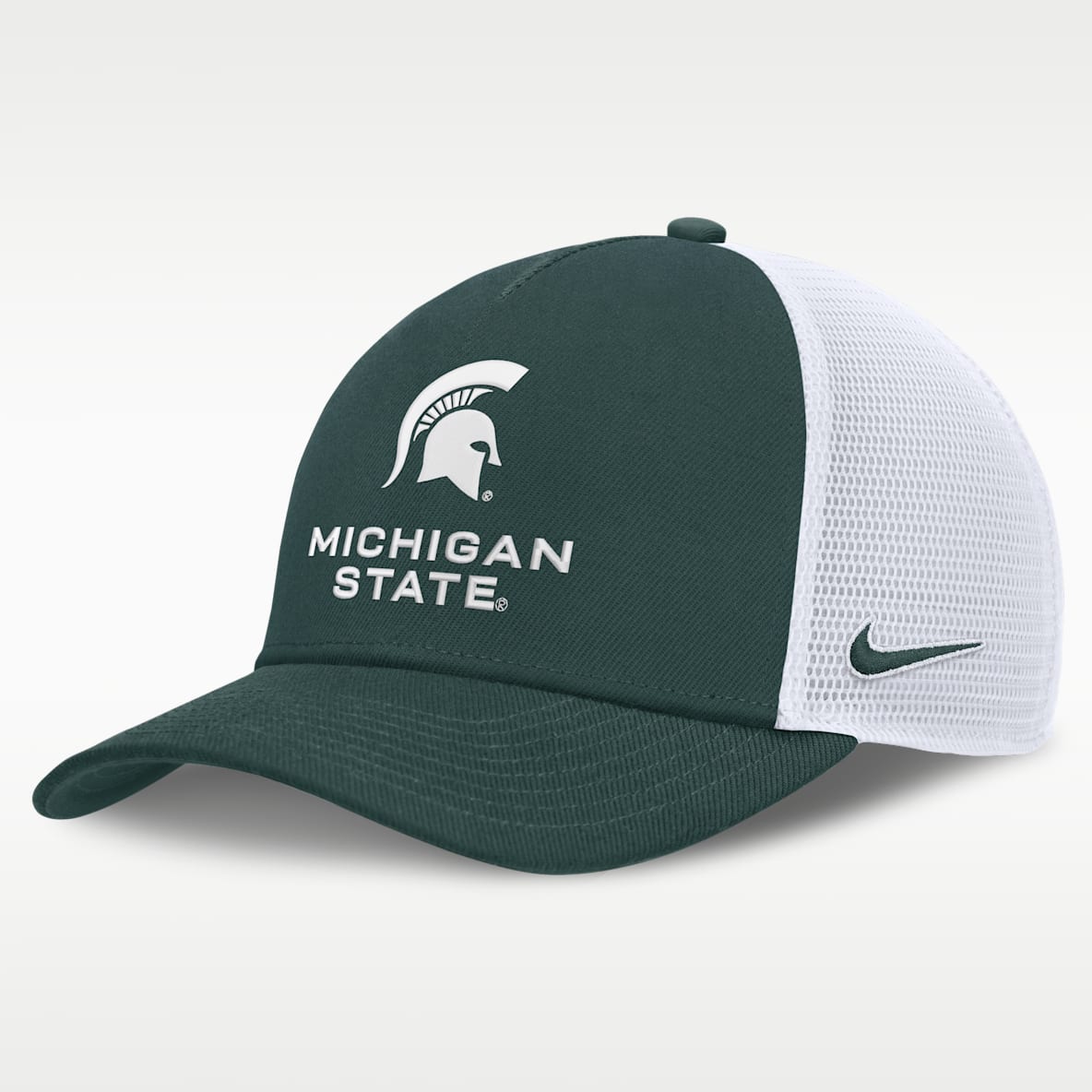 Michigan State Sideline Rise Gameday Men's Nike College Trucker Adjustable Hat