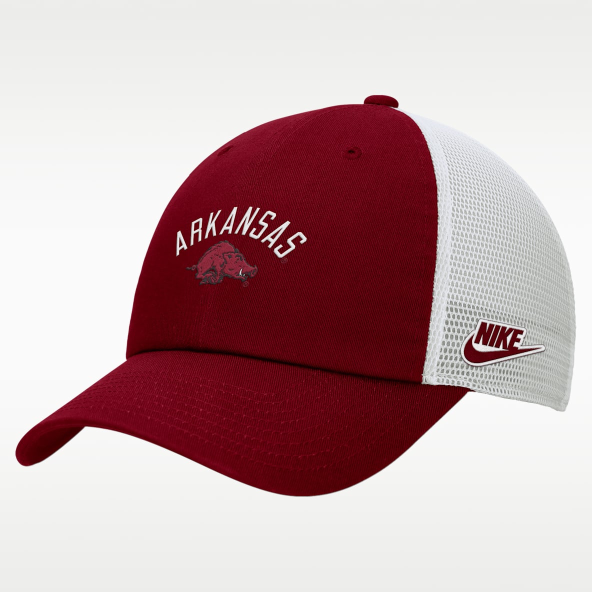 Nike College (Arkansas) Unstructured Trucker Cap