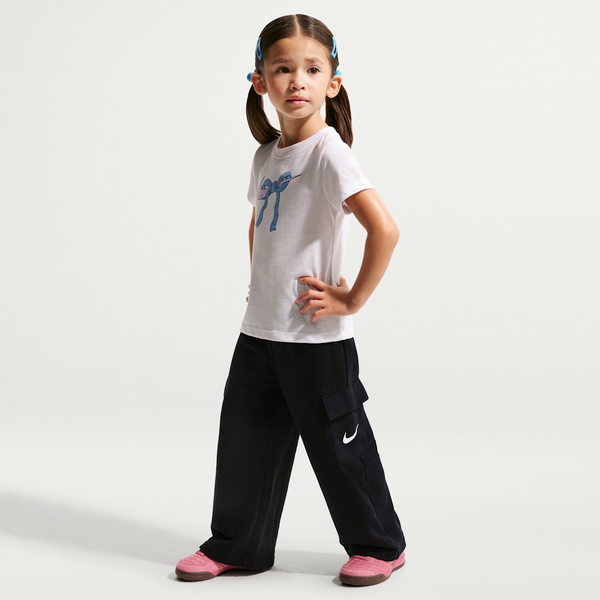 나이키 에센셜 리틀키즈 프렌치 테리 카고 팬츠