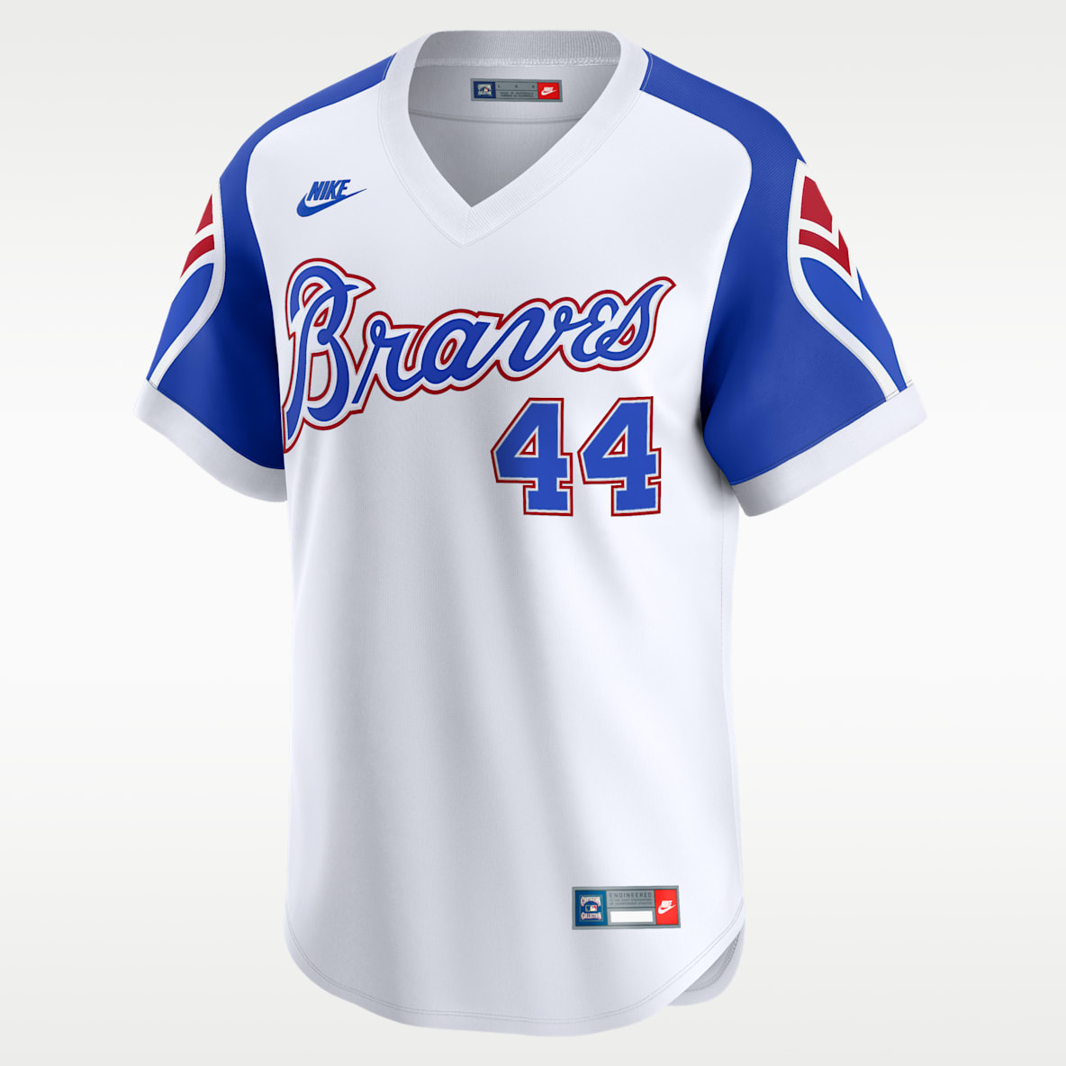 Hank Aaron Atlanta Braves Cooperstown Men's Nike Dri-FIT ADV MLB Limited Jersey