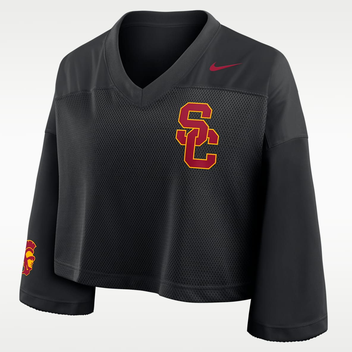 USC Jersey Women's Nike Dri-FIT College Cropped Top
