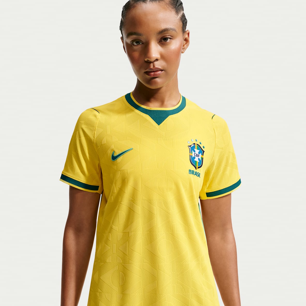 Brazil 2026 Match Home Women's Nike Aero-FIT Soccer Authentic Jersey