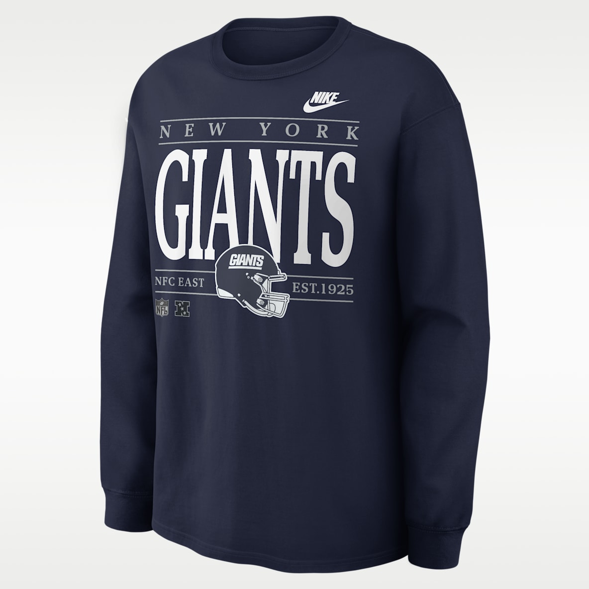 New York Giants Rewind Max90 Men's Nike NFL Long-Sleeve T-Shirt