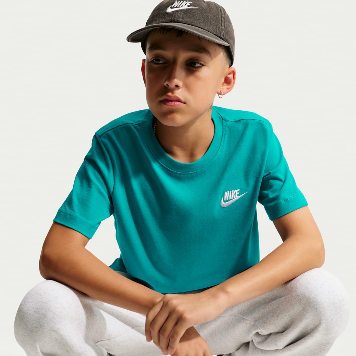 Nike Sportswear Playera para niños talla grande