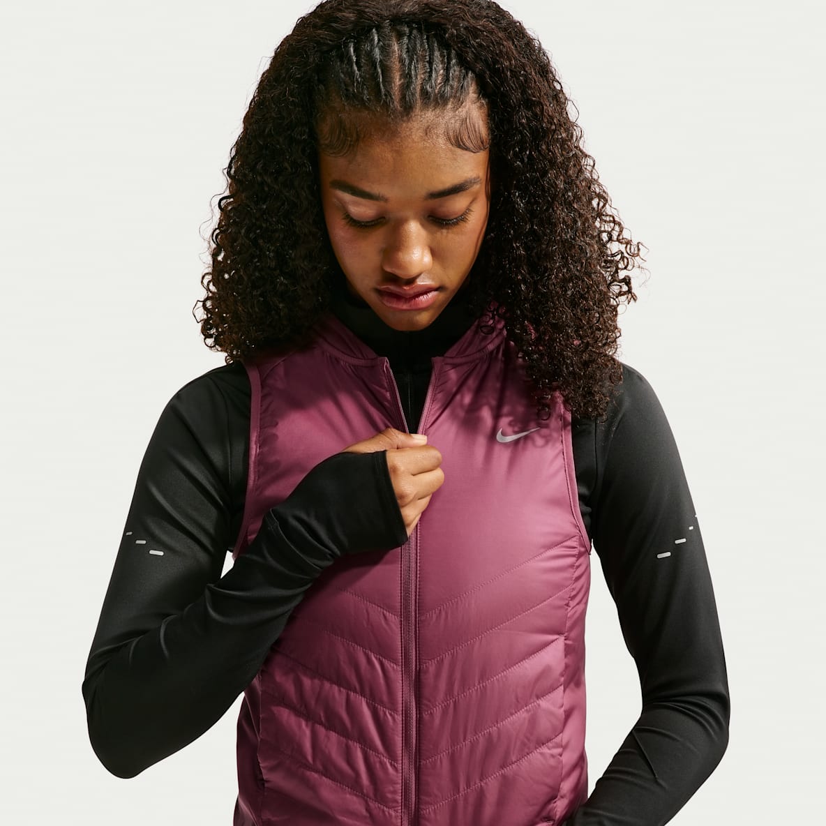 Nike Tempo Women's Repel Warm Running Vest