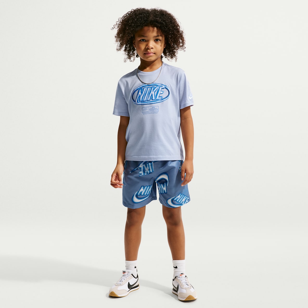Nike Sportswear Club Little Kids' 2-Piece Floatie T-Shirt and Shorts Set