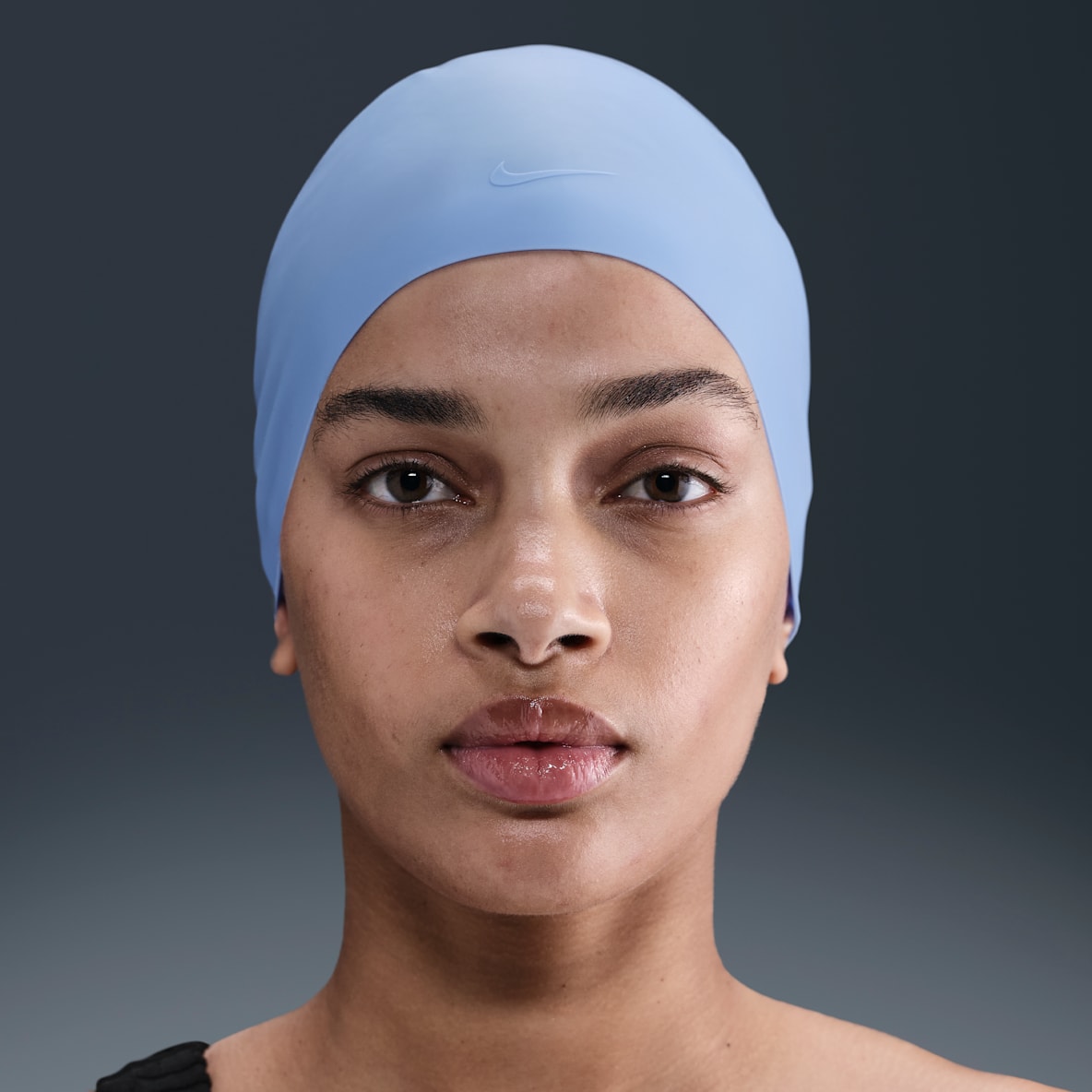 Nike Swim Gorra de silicón para pelo largo