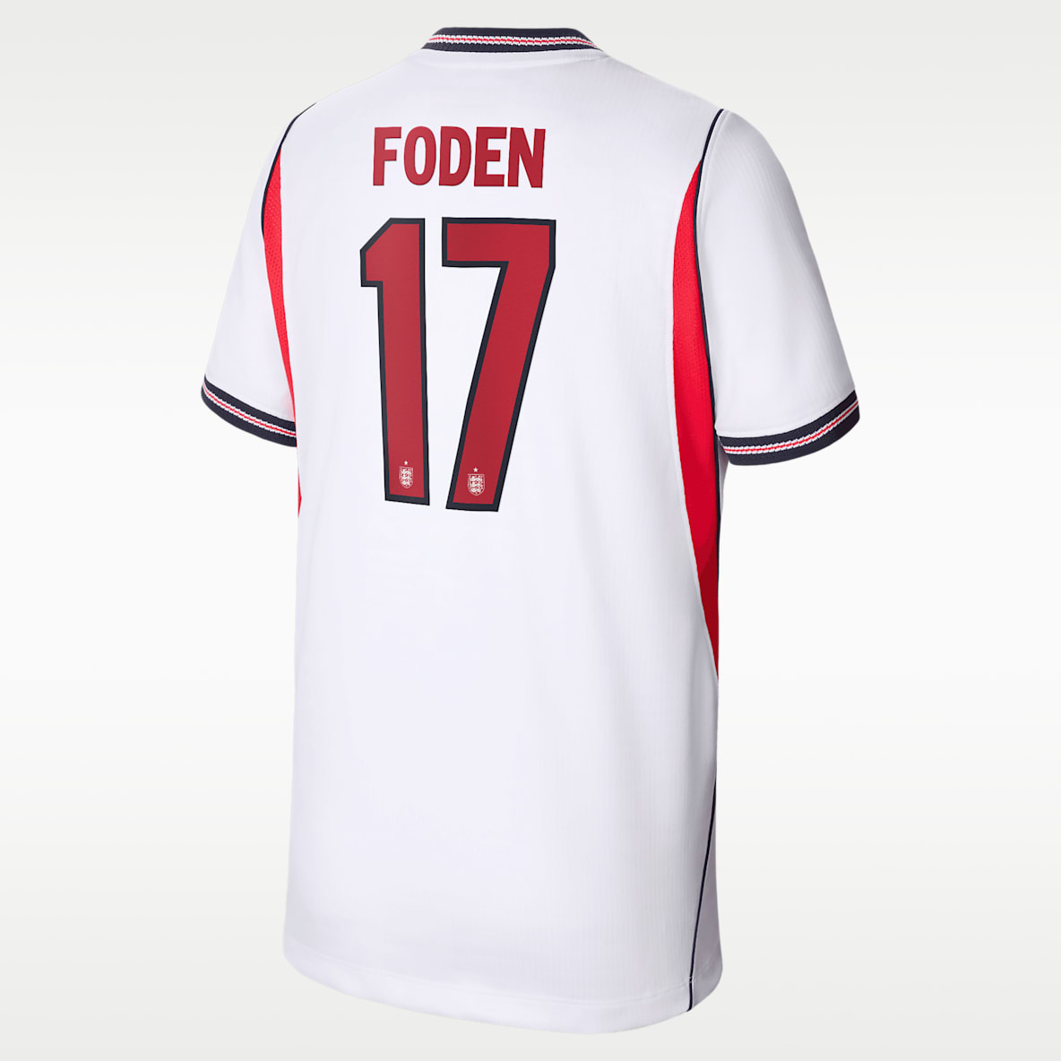 Phil Foden England National Team 2026 Stadium Home Jersey de fútbol Nike Dri-FIT para niños talla grande