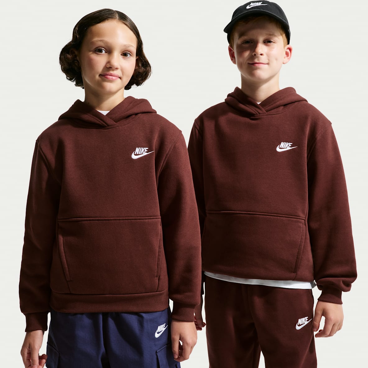 Nike Sportswear Club Fleece Big Kids' Pullover Hoodie