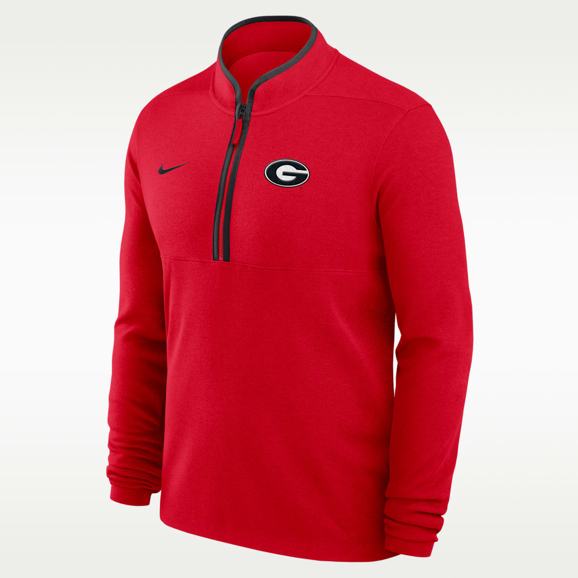 Georgia Courtside Men's Nike Dri-FIT College Half-Zip Top