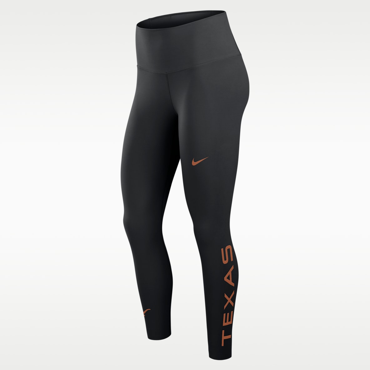 Texas Zenvy Women's Nike Dri-FIT College High Rise 7/8 Leggings