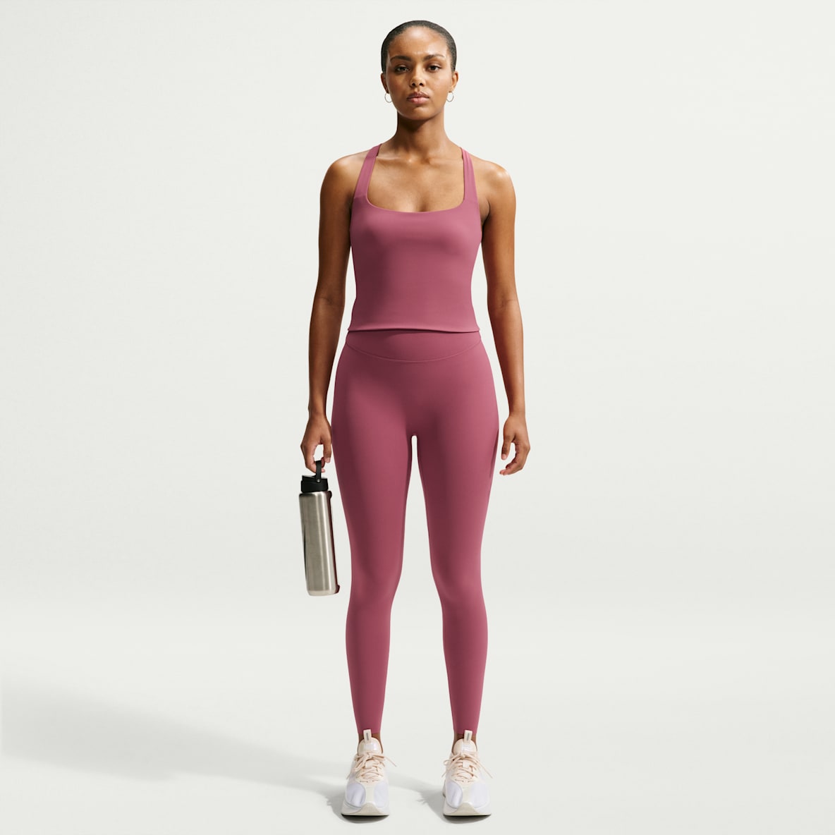 Nike Zenvy Women's High-Waisted 7/8 Leggings with No Front Seam