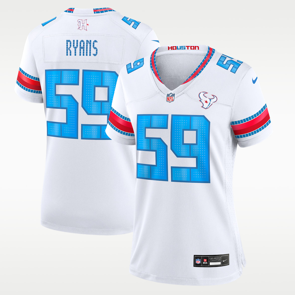 Demeco Ryans Houston Texans Rivalries Collection Women's Nike NFL Game Jersey