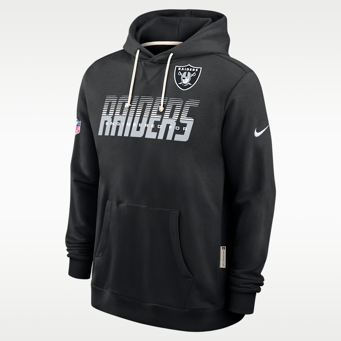 Las Vegas Raiders Sideline Standard Issue Men's Nike Dri-FIT NFL Pullover Hoodie