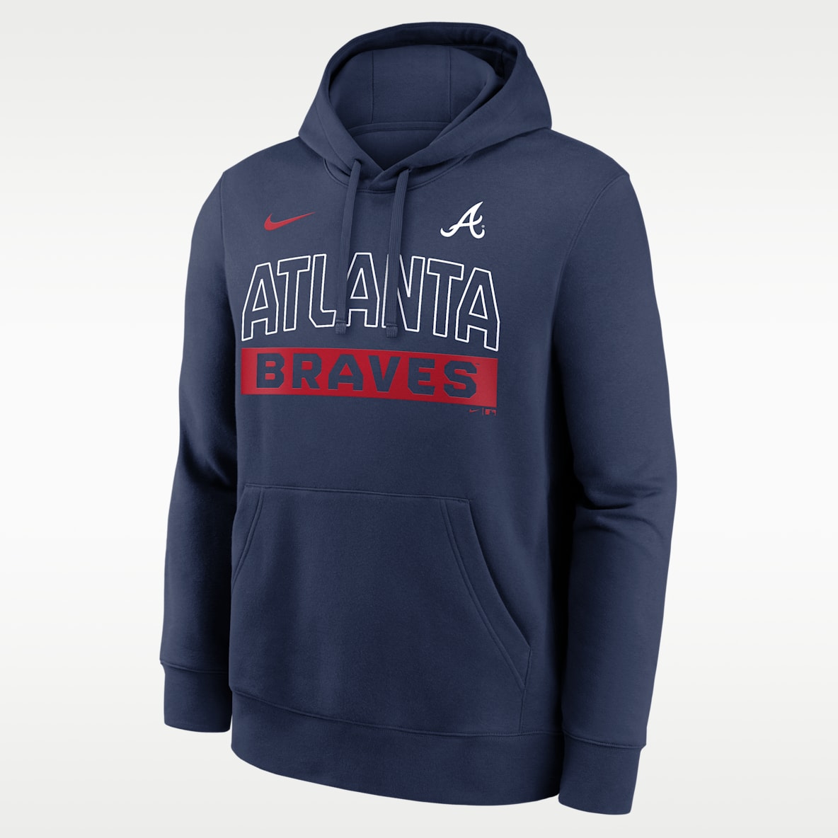 Atlanta Braves Club Men's Nike MLB Pullover Hoodie