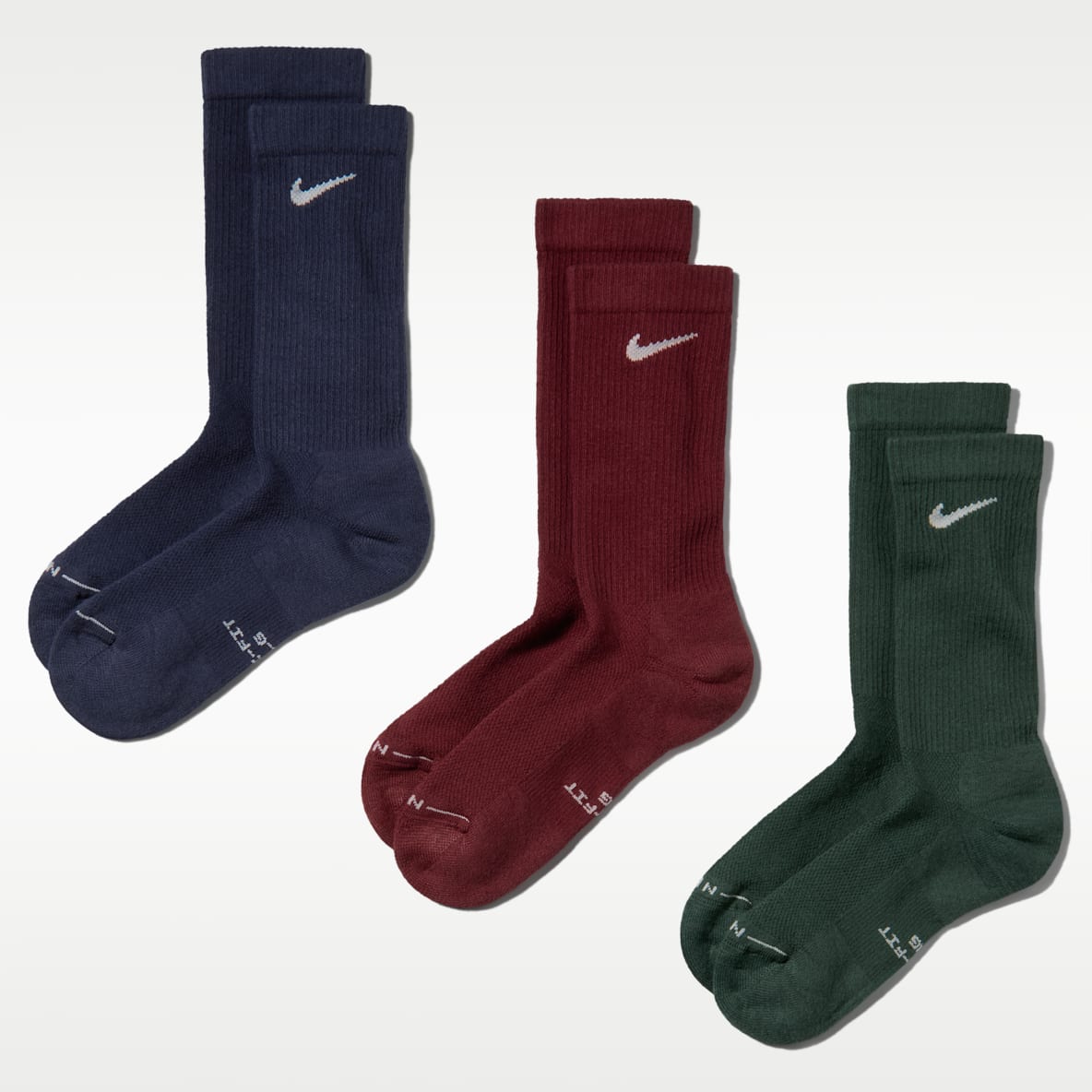 Nike Everyday Elevated Crew Socks (3 Pairs)