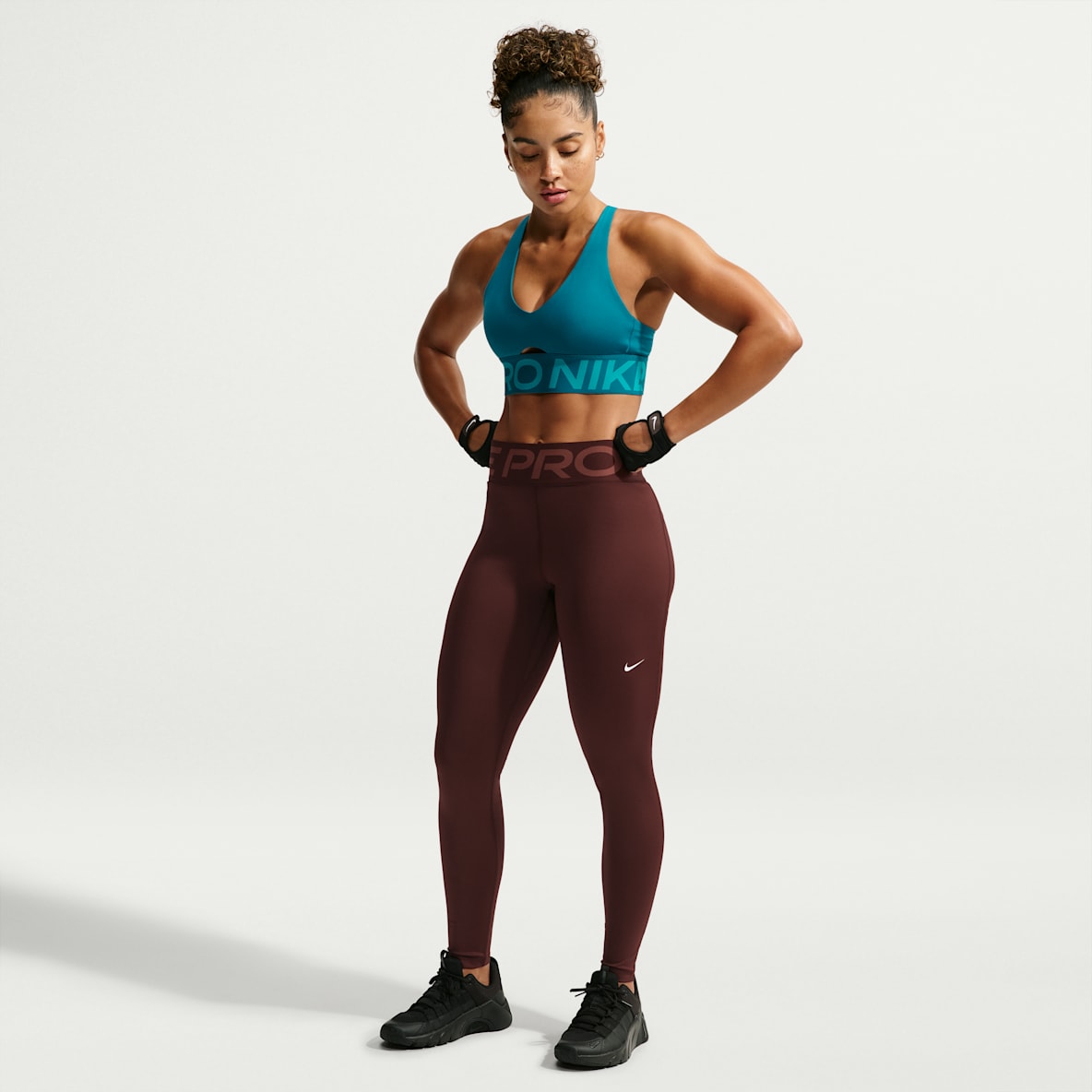 Nike Pro Sculpt Leggings i full lengde med høyt liv til dame