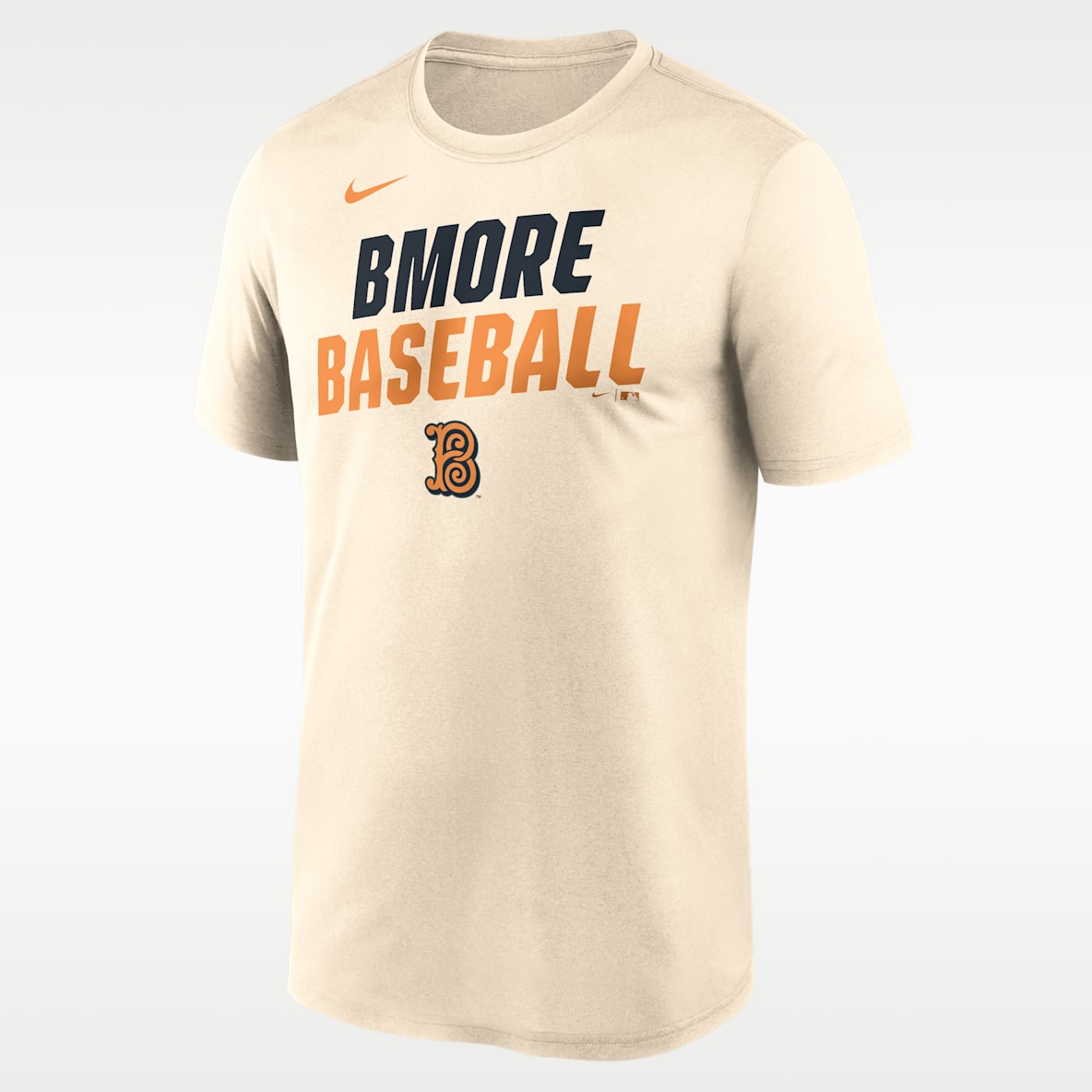 Baltimore Orioles City Connect Team Phrase Script Men's Nike Dri-FIT MLB T-Shirt