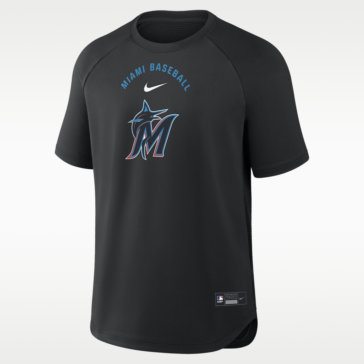 Miami Marlins Authentic Collection Batting Practice Pregame Men's Nike Dri-FIT MLB Top