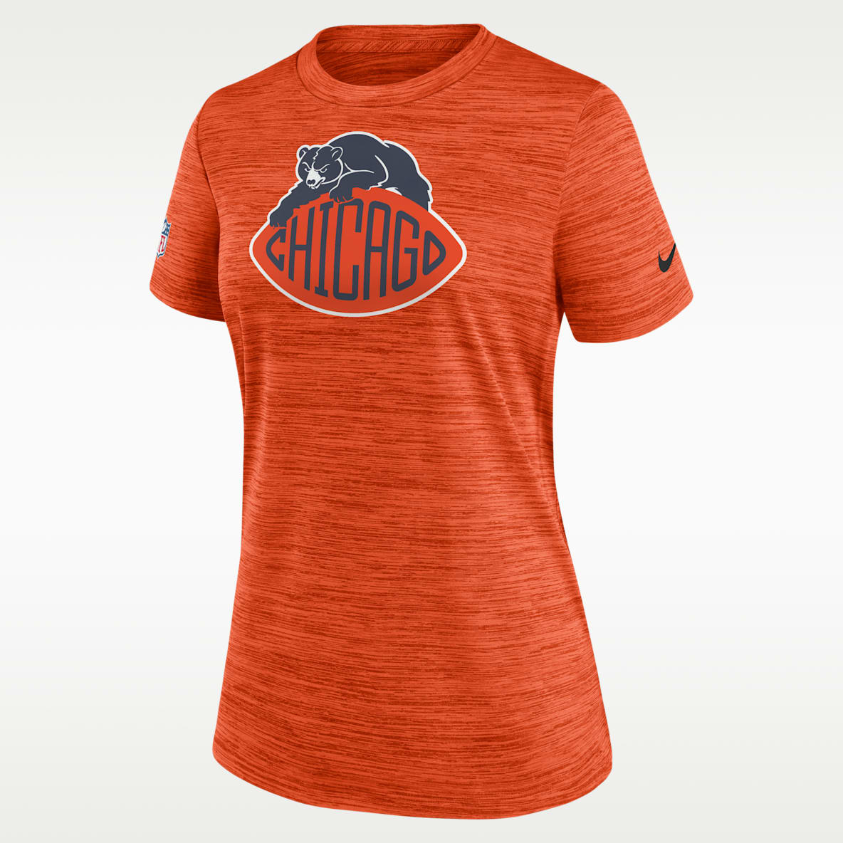Chicago Bears Rivalries Collection Sideline Velocity Women's Nike Dri-FIT NFL T-Shirt