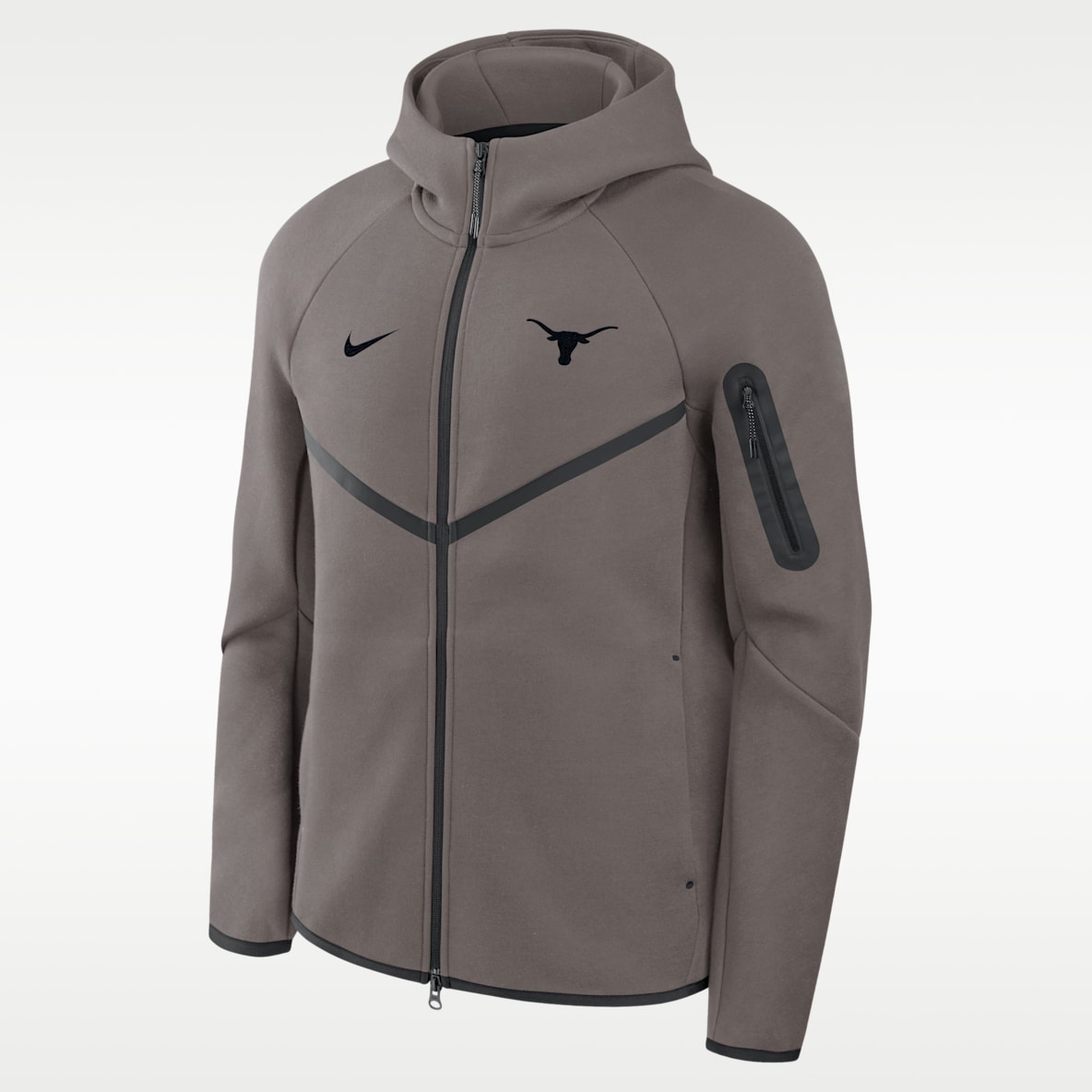 Texas Tech Fleece Men's Nike College Full-Zip Hooded Jacket